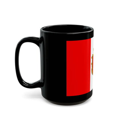 Flag of Odessa Ukraine - Black Coffee Mug-Go Mug Yourself