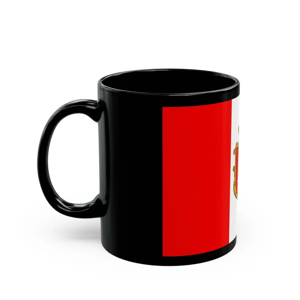 Flag of Odessa Ukraine - Black Coffee Mug-Go Mug Yourself