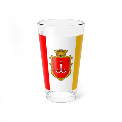 Flag of Odessa Ukraine - Pint Glass 16oz-16oz-Go Mug Yourself