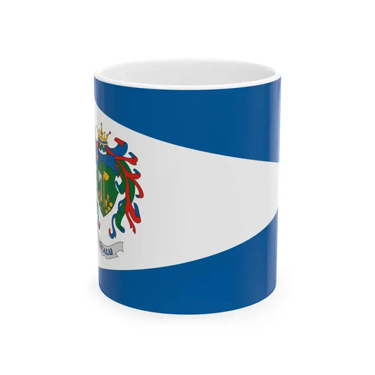 Flag of Ofalu (Hungary) White Coffee Mug 11oz - Go Mug Yourself