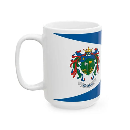Flag of Ofalu (Hungary) White Coffee Mug - Go Mug Yourself