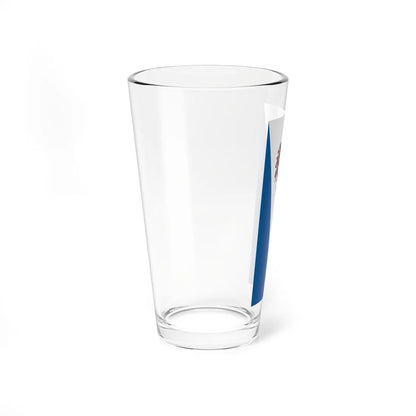 Flag of Ofalu vertical (Hungary) Pint Glass 16oz - Go Mug Yourself
