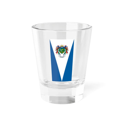 Flag of Ofalu vertical (Hungary) Shot Glass 1.5oz 1.5oz - Go Mug Yourself