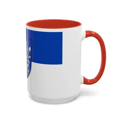 Flag of Offenbach am Main Germany - Accent Coffee Mug - Go Mug Yourself