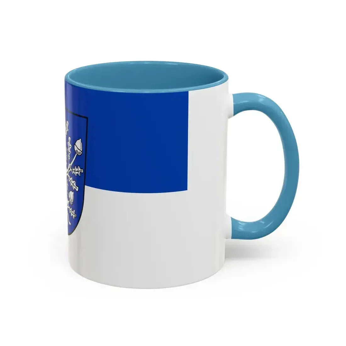 Flag of Offenbach am Main Germany - Accent Coffee Mug - Go Mug Yourself