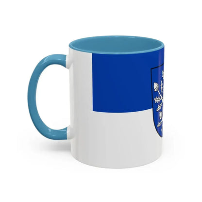 Flag of Offenbach am Main Germany - Accent Coffee Mug - Go Mug Yourself