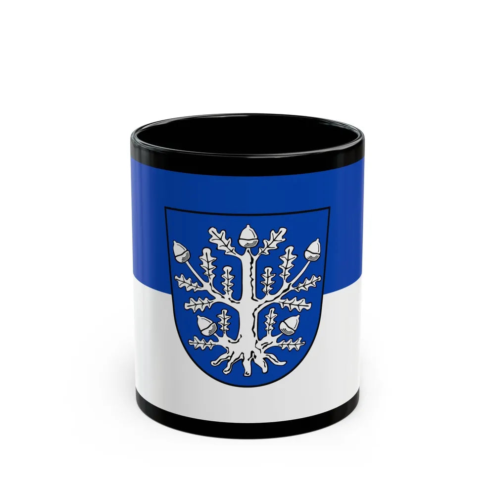 Flag of Offenbach am Main Germany - Black Coffee Mug-11oz-Go Mug Yourself