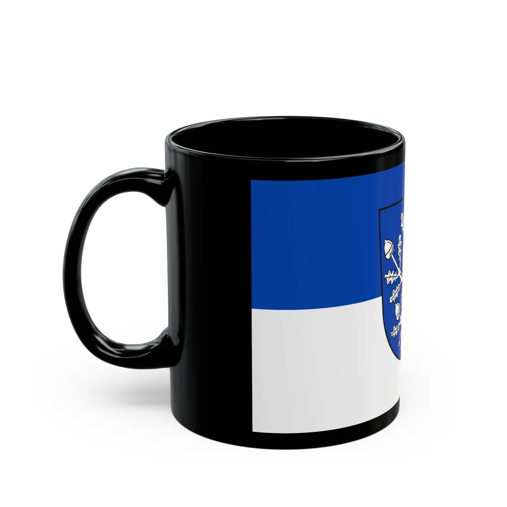 Flag of Offenbach am Main Germany - Black Coffee Mug-Go Mug Yourself