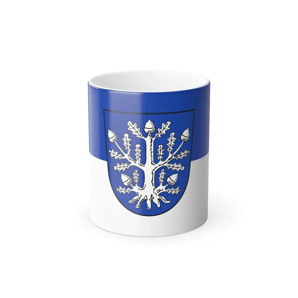 Flag of Offenbach am Main Germany - Color Changing Coffee Mug 11oz - Go Mug Yourself