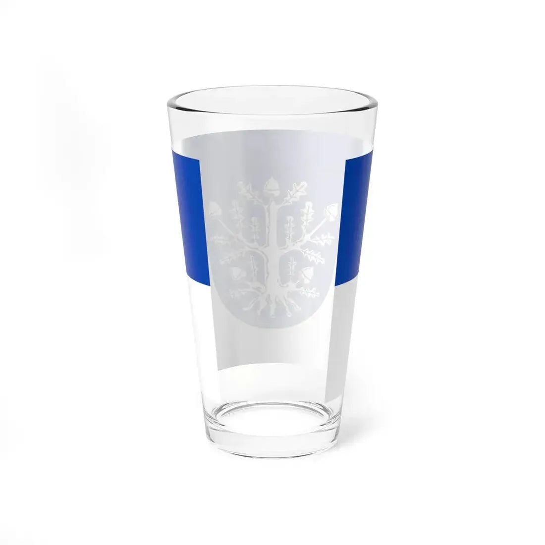 Flag of Offenbach am Main Germany - Pint Glass 16oz - Go Mug Yourself