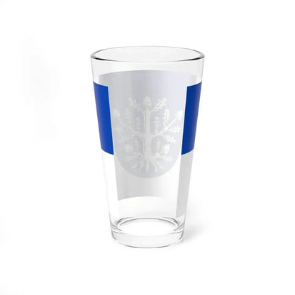 Flag of Offenbach am Main Germany - Pint Glass 16oz - Go Mug Yourself