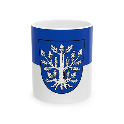 Flag of Offenbach am Main Germany - White Coffee Mug-11oz-Go Mug Yourself