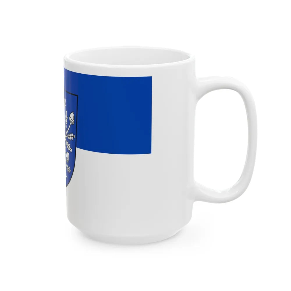 Flag of Offenbach am Main Germany - White Coffee Mug-Go Mug Yourself