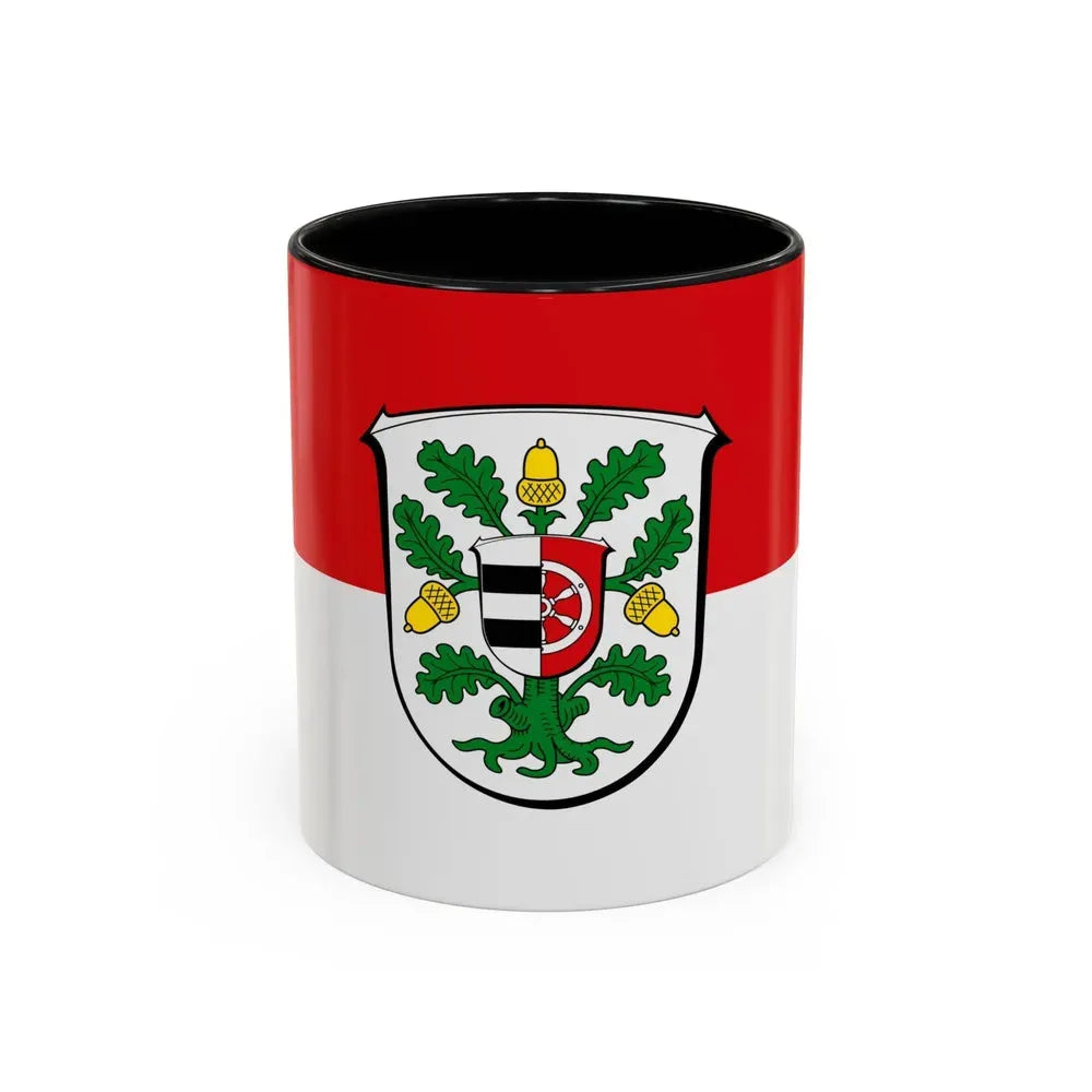 Flag of Offenbach Germany - Accent Coffee Mug 11oz Black - Go Mug Yourself