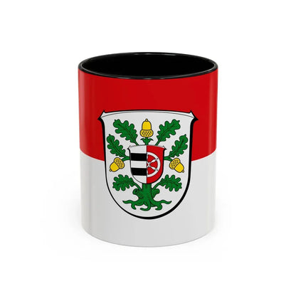 Flag of Offenbach Germany - Accent Coffee Mug 11oz Black - Go Mug Yourself