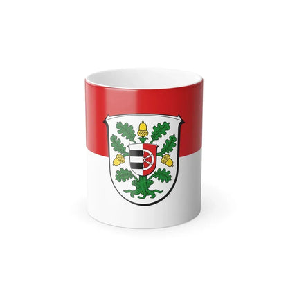 Flag of Offenbach Germany - Color Changing Coffee Mug 11oz - Go Mug Yourself