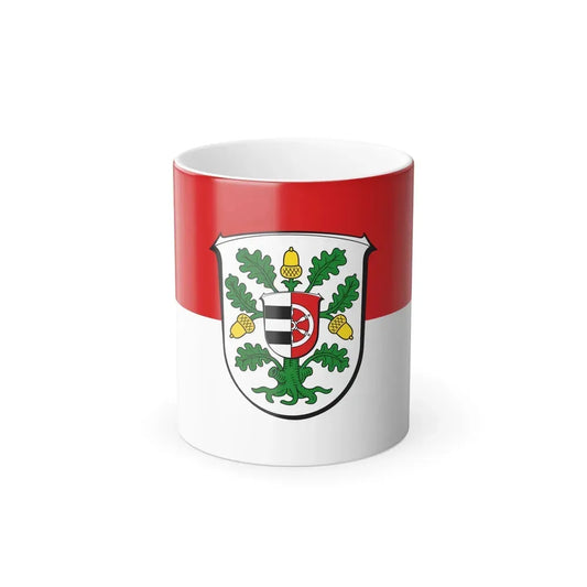 Flag of Offenbach Germany - Color Changing Coffee Mug 11oz - Go Mug Yourself