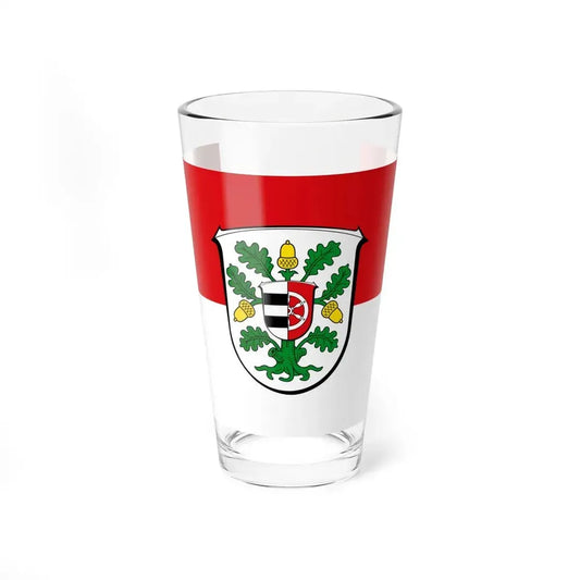 Flag of Offenbach Germany - Pint Glass 16oz 16oz - Go Mug Yourself