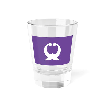 Flag of Ofunato Iwate (Japan) Shot Glass 1.5oz 1.5oz - Go Mug Yourself