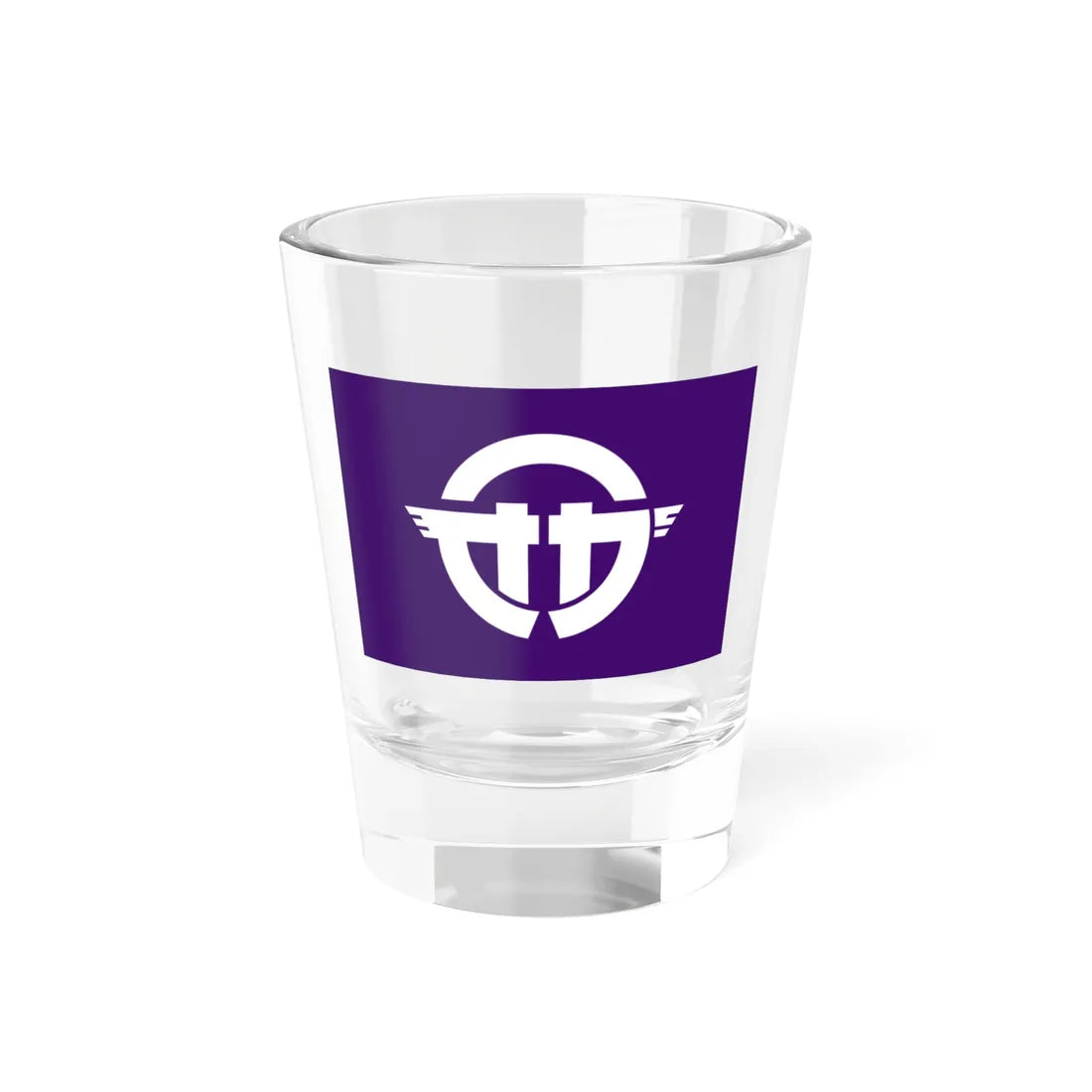 Flag of Oga Akita (Japan) Shot Glass 1.5oz 1.5oz - Go Mug Yourself