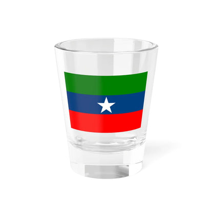Flag of Ogaden National Liberation Front2 (Ethiopia) Shot Glass 1.5oz 1.5oz - Go Mug Yourself