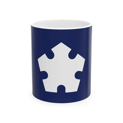 Flag of Ogaki Gifu (Japan) White Coffee Mug 11oz - Go Mug Yourself