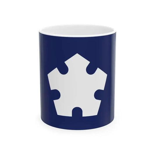 Flag of Ogaki Gifu (Japan) White Coffee Mug 11oz - Go Mug Yourself