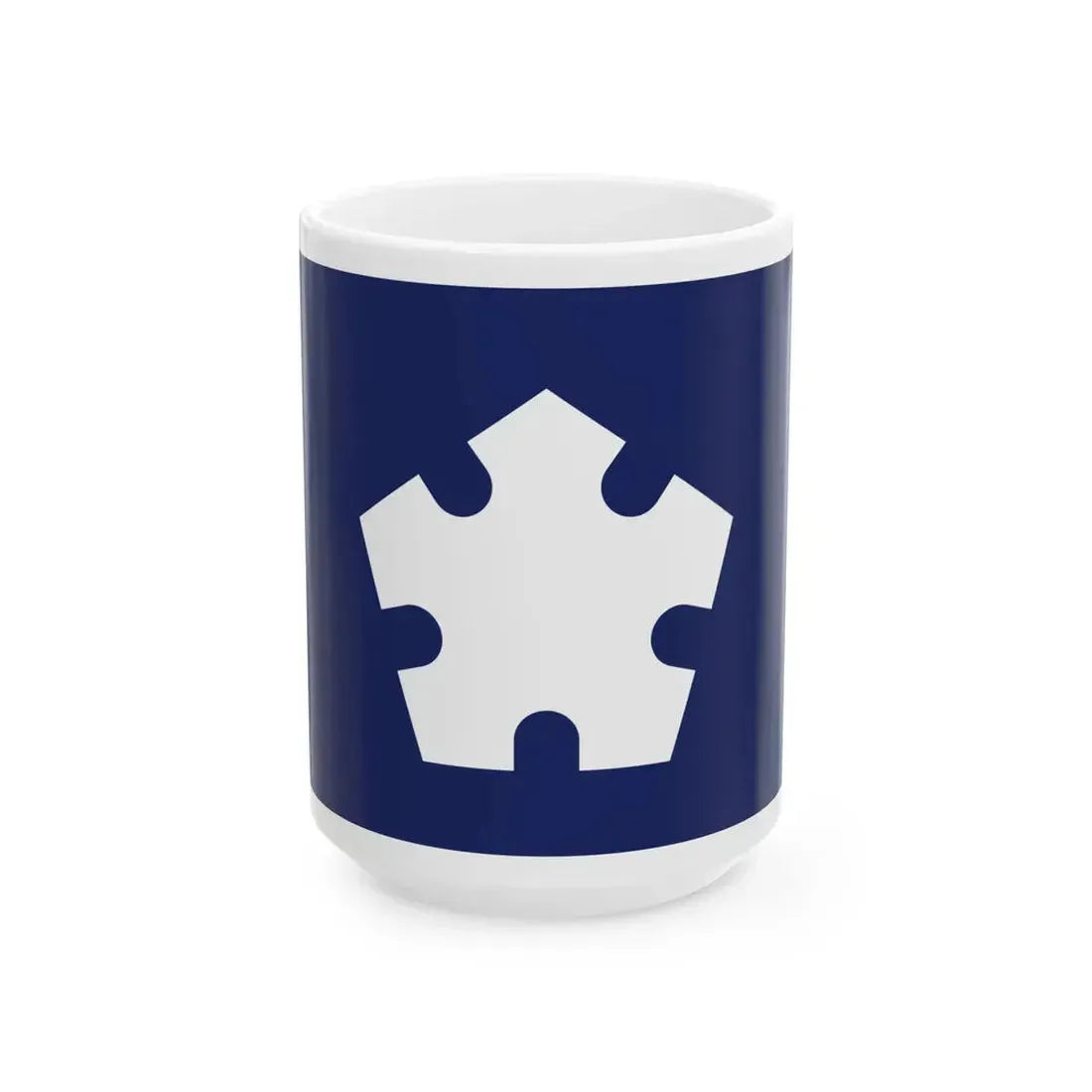 Flag of Ogaki Gifu (Japan) White Coffee Mug 15oz - Go Mug Yourself