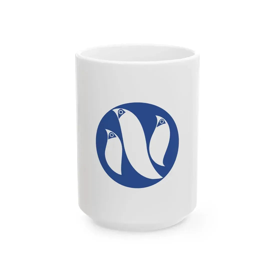 Flag of Ogasawara Tokyo (Japan) White Coffee Mug 15oz - Go Mug Yourself