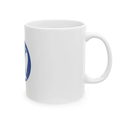 Flag of Ogasawara Tokyo (Japan) White Coffee Mug - Go Mug Yourself