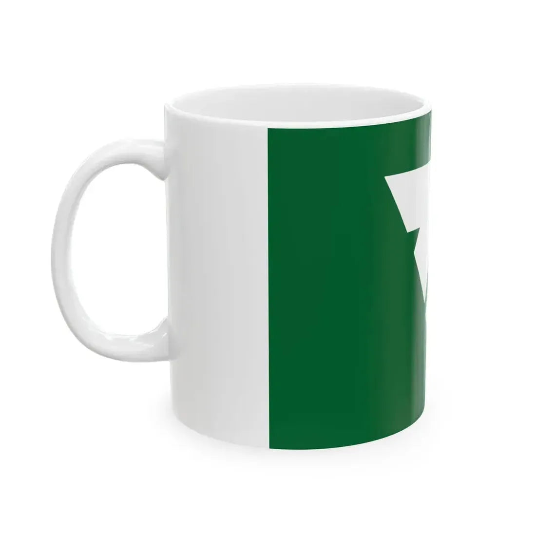 Flag of Ogata Akita (Japan) White Coffee Mug - Go Mug Yourself