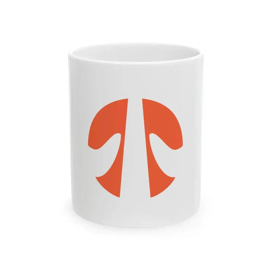 Flag of Ogawa Nagano (Japan) White Coffee Mug 11oz - Go Mug Yourself