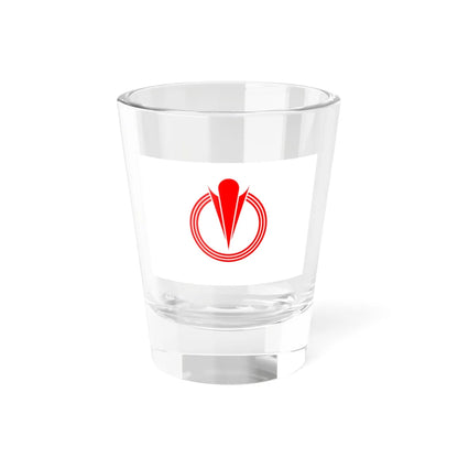 Flag of Ogawa Saitama (Japan) Shot Glass 1.5oz 1.5oz - Go Mug Yourself