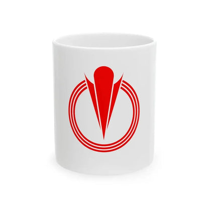 Flag of Ogawa Saitama (Japan) White Coffee Mug 11oz - Go Mug Yourself