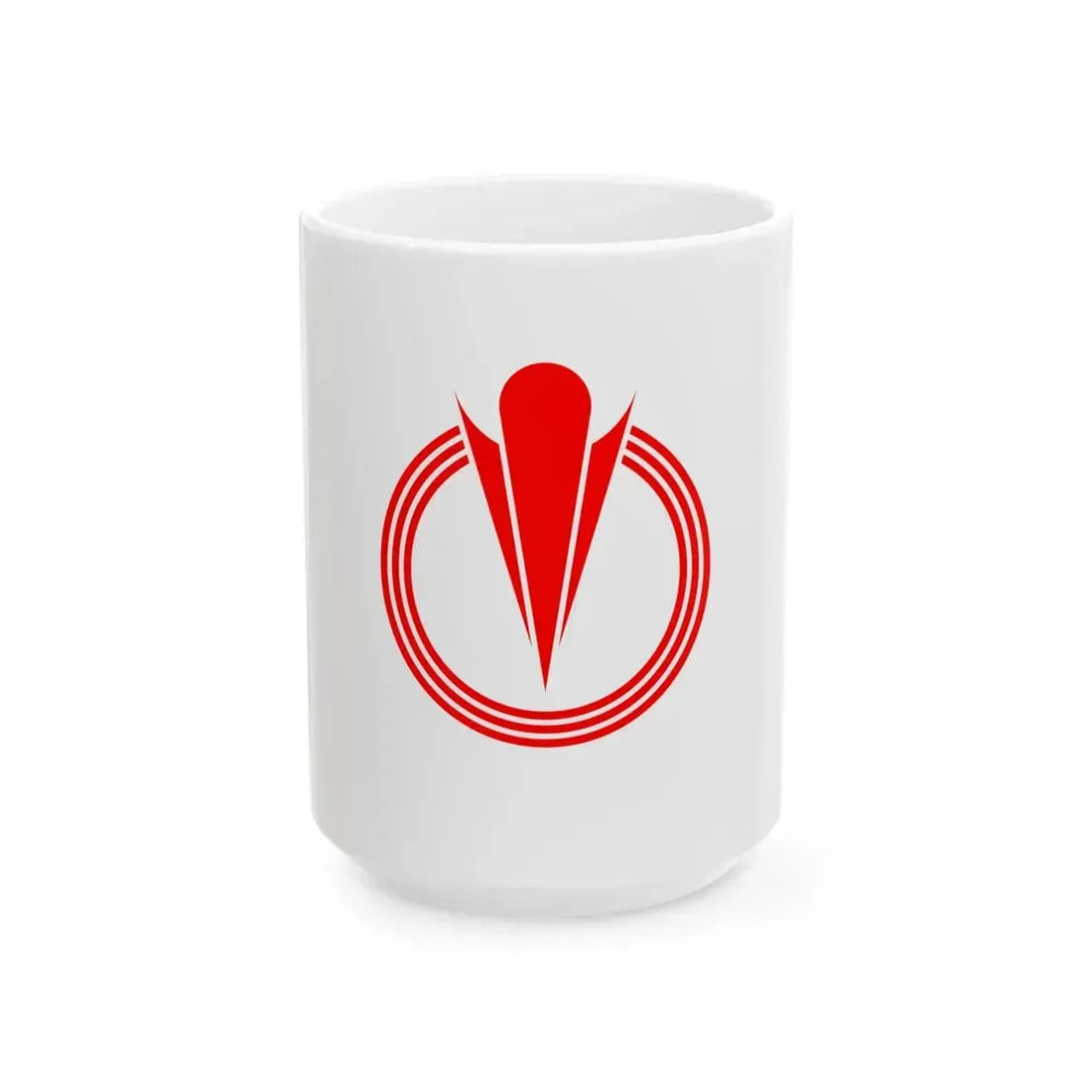 Flag of Ogawa Saitama (Japan) White Coffee Mug 15oz - Go Mug Yourself