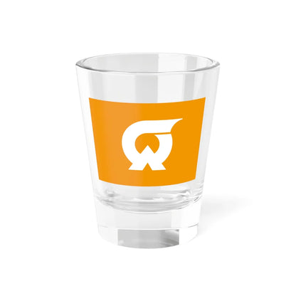 Flag of Ogawara Miyagi (Japan) Shot Glass 1.5oz 1.5oz - Go Mug Yourself