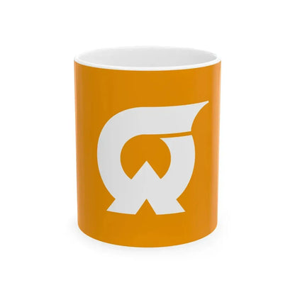 Flag of Ogawara Miyagi (Japan) White Coffee Mug 11oz - Go Mug Yourself