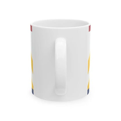 Flag of Ogden Utah 2000-2023 (United States) White Coffee Mug - Go Mug Yourself