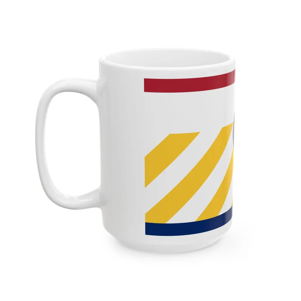 Flag of Ogden Utah 2000-2023 (United States) White Coffee Mug - Go Mug Yourself