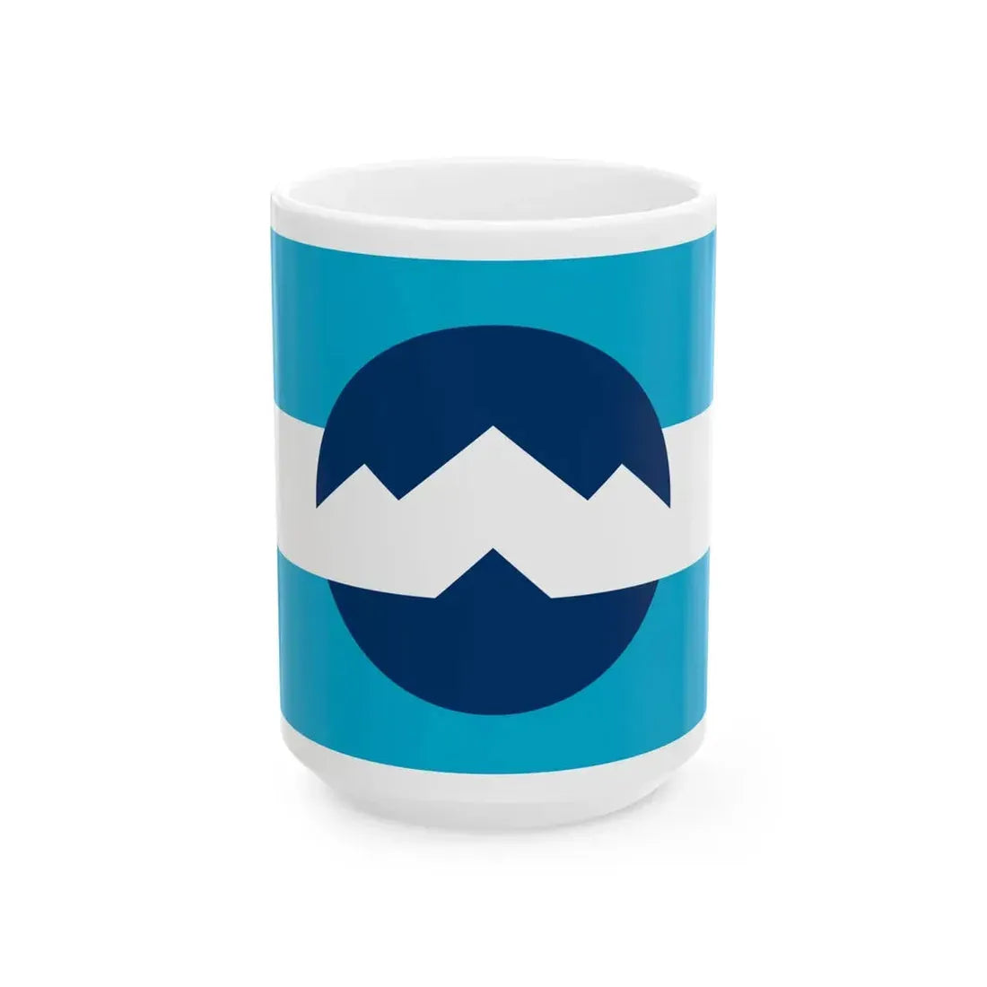 Flag of Ogden Utah (United States) White Coffee Mug 15oz - Go Mug Yourself