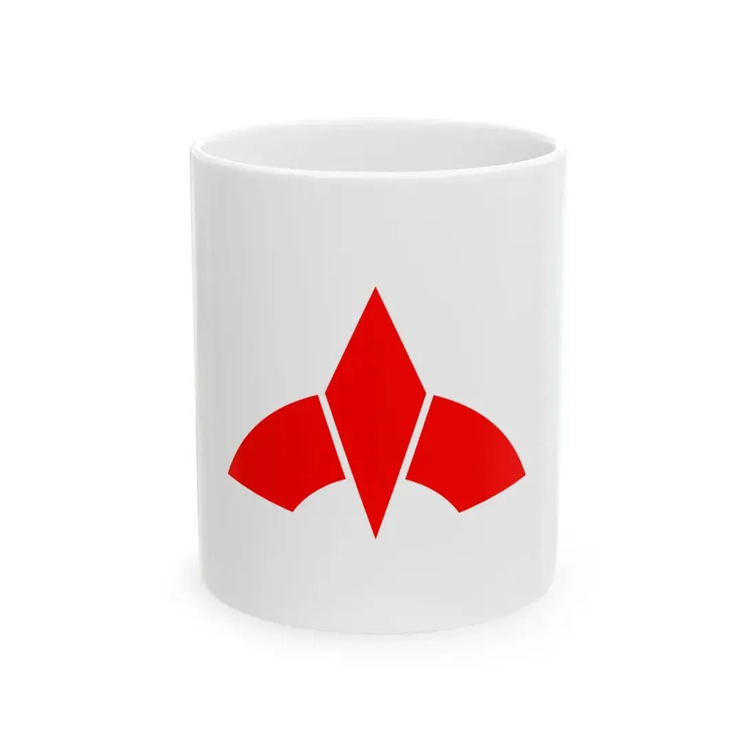 Flag of Ogi Saga 1958-2005 (Japan) White Coffee Mug 11oz - Go Mug Yourself