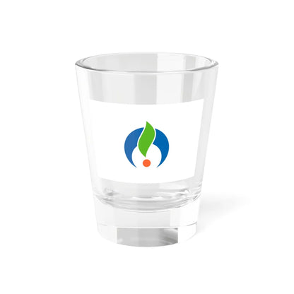 Flag of Ogi Saga (Japan) Shot Glass 1.5oz 1.5oz - Go Mug Yourself