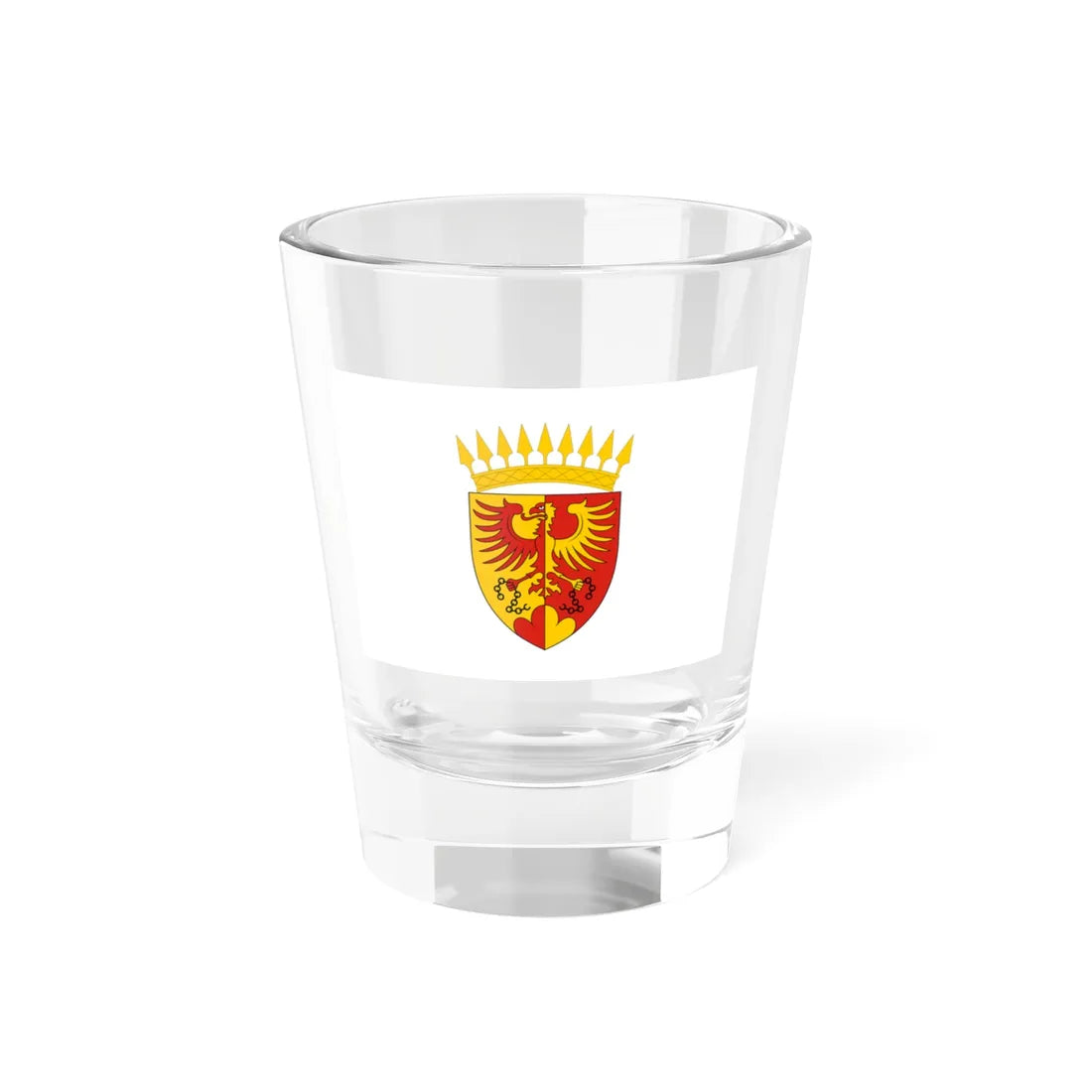 Flag of Ogooué-Lolo Province Gabon (Gabon) Shot Glass 1.5oz 1.5oz - Go Mug Yourself