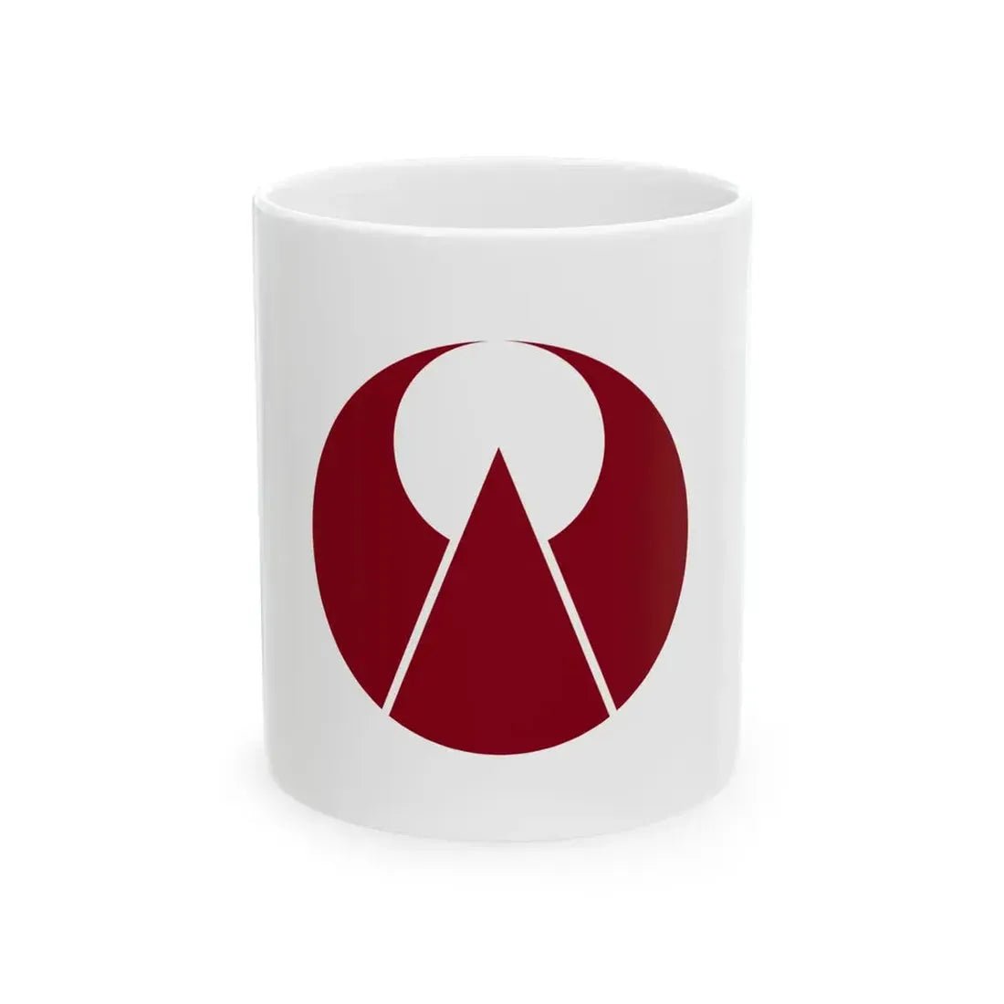 Flag of Ogori Fukuoka (Japan) White Coffee Mug 11oz - Go Mug Yourself