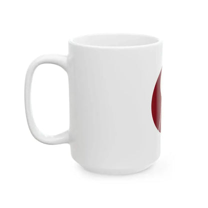 Flag of Ogori Fukuoka (Japan) White Coffee Mug - Go Mug Yourself