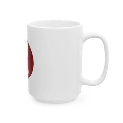 Flag of Ogori Fukuoka (Japan) White Coffee Mug - Go Mug Yourself