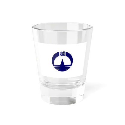 Flag of Ogose Saitama (Japan) Shot Glass 1.5oz 1.5oz - Go Mug Yourself