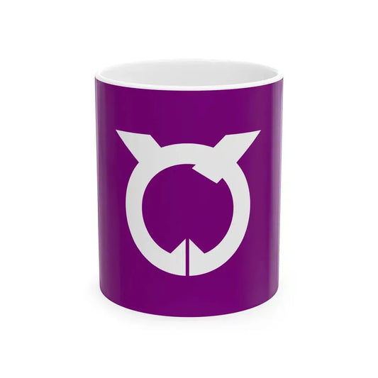 Flag of Oguchi Ishikawa 1971-2005 (Japan) White Coffee Mug 11oz - Go Mug Yourself