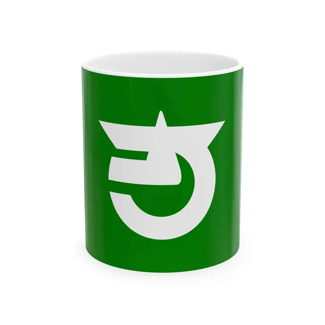 Flag of Ohasama Iwate 1958-2006 (Japan) White Coffee Mug 11oz - Go Mug Yourself