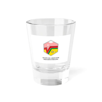 Flag of OHiggins Region Chile (Chile) Shot Glass 1.5oz 1.5oz - Go Mug Yourself